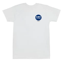 Crew Neck Tee - ABC Classic: White