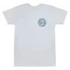 Crew Neck Tee - MAUI Petro Wave: White