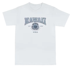 Vintage Dyed Tee - Collegiate: White