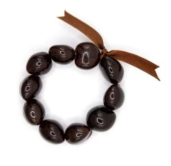 Kukui Nut Bracelet - Natural: Brown