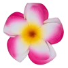 Large Double Plumeria Clip: Pink