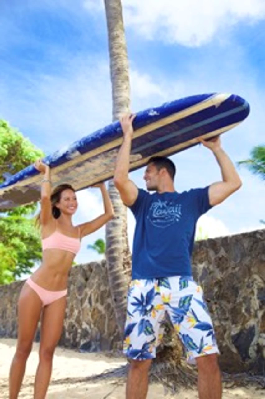 Vintage Dyed Tee - Natural Aloha: Charcoal - Image 2