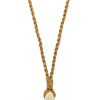 Island Edge® Shaped Bone Necklace: Hibiscus Honu