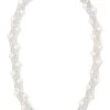 Twisted Torsade Freshwater Pearl Necklace: White
