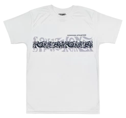 Hawaiian Athletics® Sports Tee - Tribal Band: White