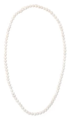 Freshwater Pearl Necklace 32": White