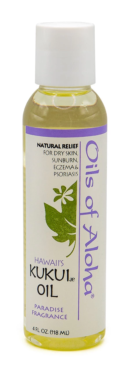 Oils Of Aloha - Kukui Nut Oil 4oz: Paradise