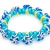 Flower Bracelet: Blue