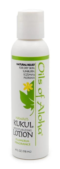 Oils Of Aloha - Kukui Nut Moisturizing Lotion 4oz: Plumeria