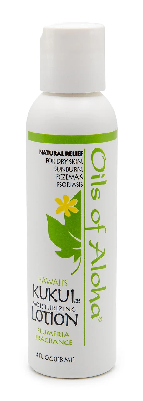 Oils Of Aloha - Kukui Nut Moisturizing Lotion 4oz: Plumeria