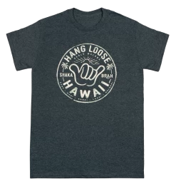 Hawaiian Performance Surfwear® - Shaka Brah: Charcoal Heather