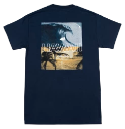 Hawaiian Performance Surfwear® - Hawaii Pipeline: Navy