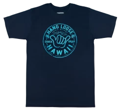 Hawaiian Athletics® Sports Tee - Shaka Brah: Navy