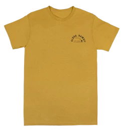 Crew Neck Tee - Tropic: Gold
