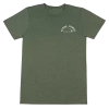 Crew Neck Tee - Tropic: Green Heather