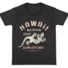 Hawaiian Performance Surfwear® Child's Tee - Island Explorer: Charcoal Heather