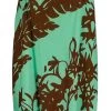 Napua Collection Sundress: Haleconia - Turquoise W/ Brown