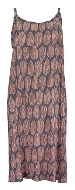 Napua Collection Sundress: Mango Leaves - Coral