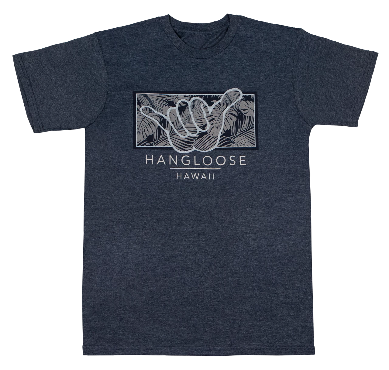 Crew Neck Tee - Hangloose Frame: Denim Heather