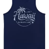 Men's TANK TOP - Natural Aloha: Navy