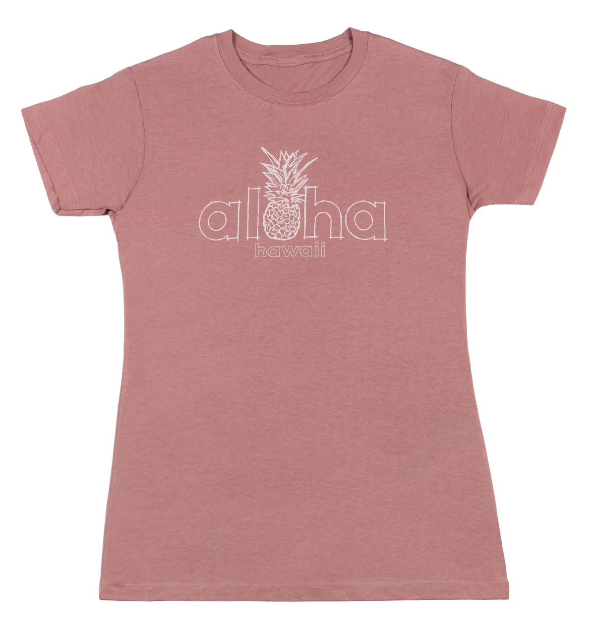 Island Girl® Surf Tee - Aloha Pine: Rose
