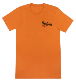 Vintage Dyed Tee - MAUI Hula: Orange