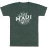 Vintage Dyed Tee - MAUI Islands: Green Heather