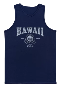 Men's TANK TOP - Collegiate: Navy