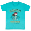 Hawaiian Performance Surfwear® Child's Tee - Mermaid: Ocean Blue
