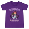 Hawaiian Performance Surfwear® Child's Tee - Mermaid: Purple