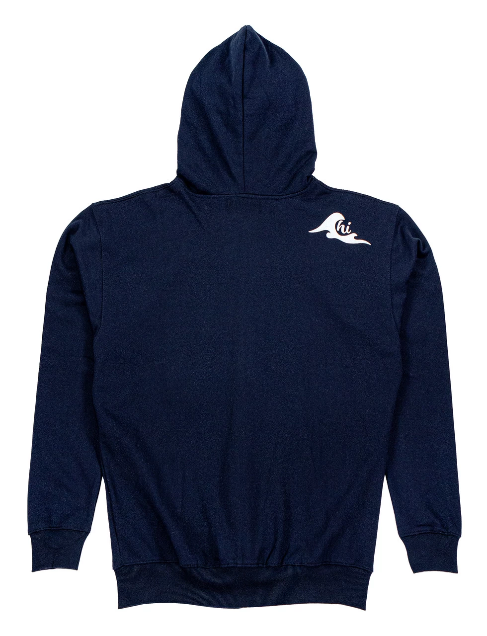 Robin Ruth® Sweatshirt Hoodie Zip Up - Hawaii Arch: Navy - Image 2