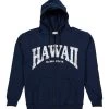 Robin Ruth® Sweatshirt Hoodie Zip Up - Hawaii Arch: Navy