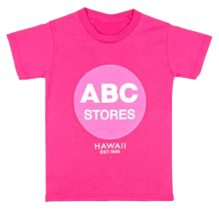 Hawaiian Performance Surfwear® Child's Tee - ABC Classic: Raspberry