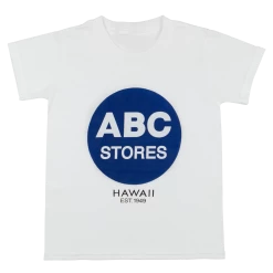 Hawaiian Performance Surfwear® Child's Tee - ABC Classic: White