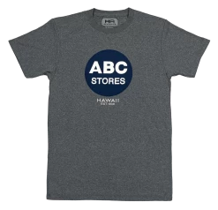 Hawaiian Athletics® Sports Tee - ABC Classic: Charcoal Heather