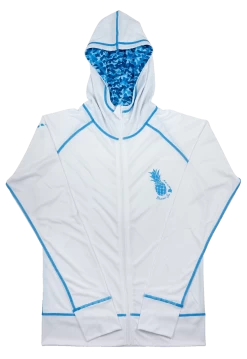 Hawaii Loa Jacket - UPF 50: White