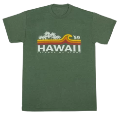 Hawaiian Performance Surfwear® - Beach Break: Green Heather