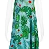 Robin Ruth® Maxi Dress: Tropical Fronds