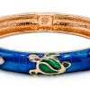 Medium Island Bangle - Honu Design: Royal Blue