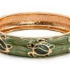 Large Island Bangle - Honu Design: Green