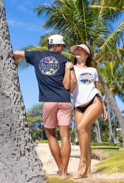 Island Girl® Surf Tee - Tie Dye: White