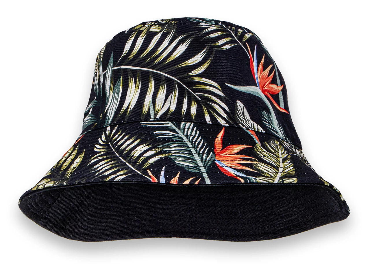 Robin Ruth® Reversible Bucket Hat: Black - Image 2