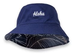 Robin Ruth® Reversible Bucket Hat: Navy