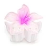 Plain Large Jaw Style Hair Clip: Light Pink
