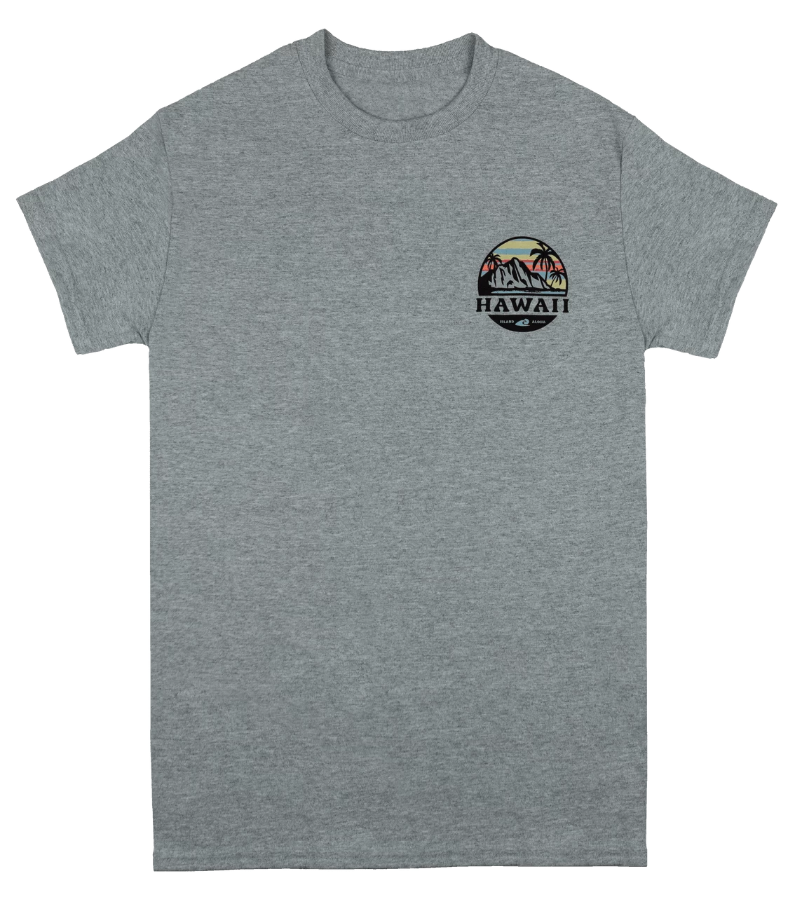 Hawaiian Performance Surfwear® - Tropical Sunset: Sport Gray