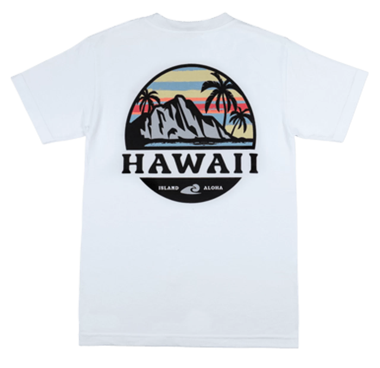 Hawaiian Performance Surfwear® - Tropical Sunset: White - Image 2