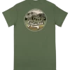 Crew Neck Tee - Hawaii Skyline: Military Green