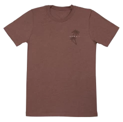 Vintage Dyed Tee - Wave: Rust Heather