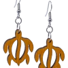 Island Edge® Medium Dangle Earrings: Honu