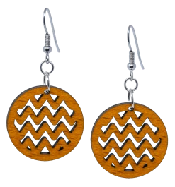 Island Edge® Medium Dangle Earrings: Waves